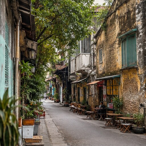Old Quarter — характерная деталь