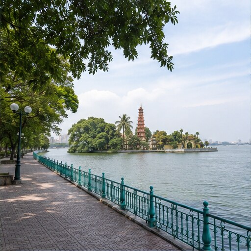 Tran Quoc и West Lake — доступ и окружение
