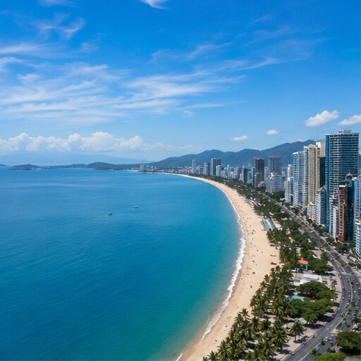 Tran Phu Beach — общий вид
