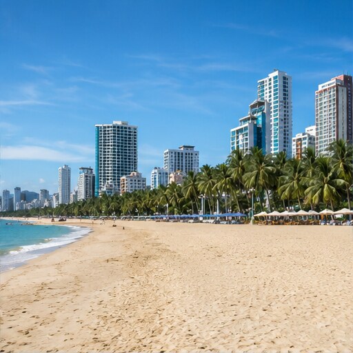 Tran Phu Beach — доступ и окружение