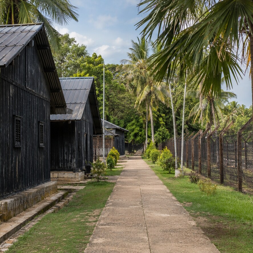 Phu Quoc Prison — характерная деталь